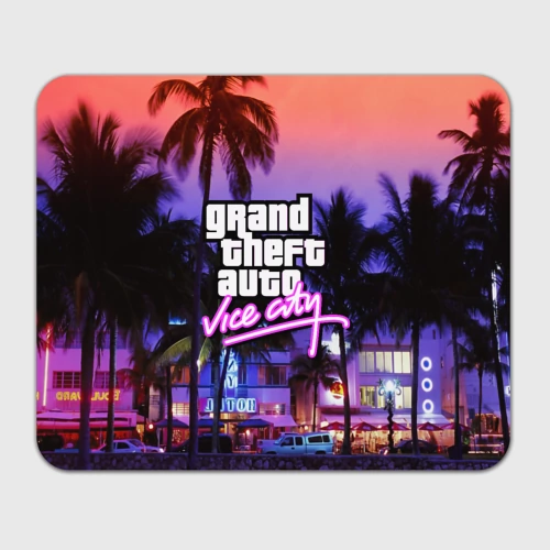 Прямоугольный коврик для мышки Grand Theft Auto Vice City