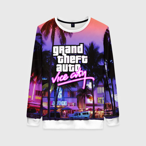 Женский свитшот 3D Grand Theft Auto Vice City