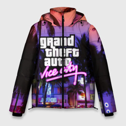 Grand Theft Auto Vice City – Мужская зимняя куртка 3D с принтом купить