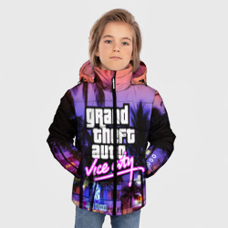Зимняя куртка для мальчиков 3D Grand Theft Auto Vice City - фото 2