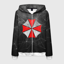 Мужская толстовка 3D на молнии Umbrella Corp