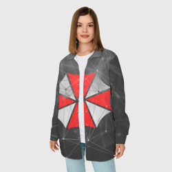 Женская рубашка oversize 3D Umbrella Corp - фото 2