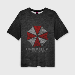 Женская футболка oversize 3D Umbrella Corp