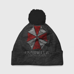 Шапка 3D c помпоном Umbrella Corp