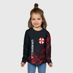 Детский лонгслив 3D Umbrella Corp Амбрелла Корп - фото 2