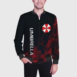 Мужской бомбер 3D Umbrella Corp Амбрелла Корп - фото 2