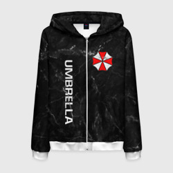 Мужская толстовка 3D на молнии Umbrella Corp