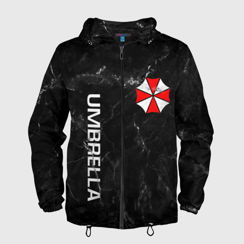 Мужская ветровка 3D Umbrella Corp, цвет черный