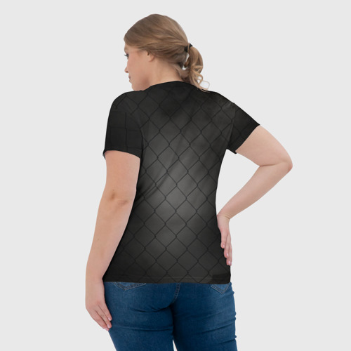 Женская футболка 3D Хабиб Нурмагомедов, цвет 3D печать - фото 7