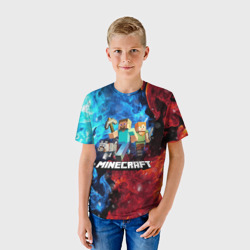 Детская футболка 3D Майнкрафт - фото 2