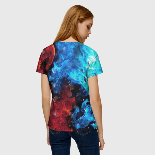Женская футболка 3D Майнкрафт, цвет 3D печать - фото 4