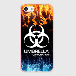 Чехол для iPhone 5/5S матовый Umbrella corporation