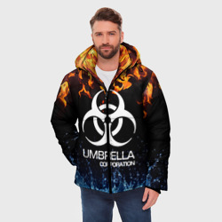 Мужская зимняя куртка 3D Umbrella corporation - фото 2