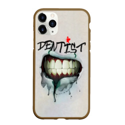 Чехол для iPhone 11 Pro Max матовый Dentist