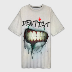Платье-футболка 3D Dentist
