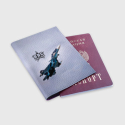 Обложка для паспорта матовая кожа ВВС России - фото 2