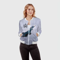 Женский бомбер 3D ВВС России - фото 2