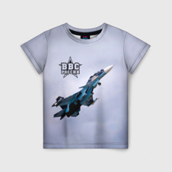 Детская футболка 3D ВВС России