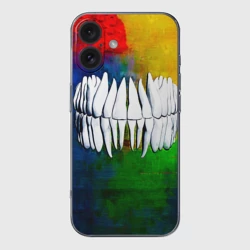 Чехол для iPhone 16 силиконовый с защитой камеры Dentist