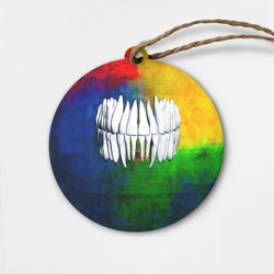 Деревянная игрушка круг Dentist