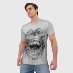 Мужская футболка 3D Dentist skull - фото 2