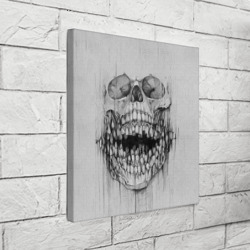 Холст квадратный Dentist skull - фото 2