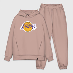 USA LA lakers – Мужской костюм oversize хлопок с принтом купить со скидкой в -15%