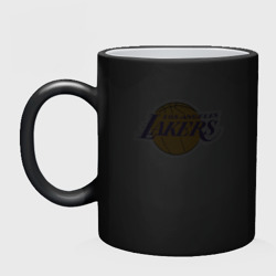 Кружка хамелеон USA LA lakers - фото 2