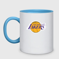 Кружка двухцветная USA LA lakers