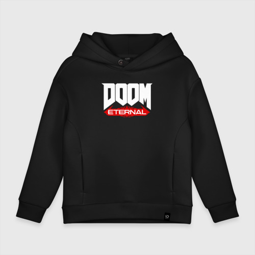 Детское худи Oversize хлопок Doom Дум