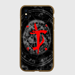 Чехол для iPhone XS Max матовый Doom eternal Дум