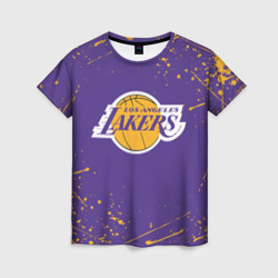 Женская футболка 3D LA Lakers