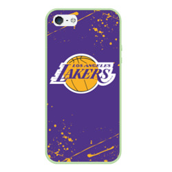 Чехол для iPhone 5/5S матовый LA Lakers