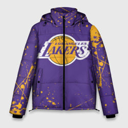 Мужская зимняя куртка 3D LA Lakers