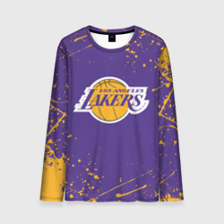 Мужской лонгслив 3D LA Lakers