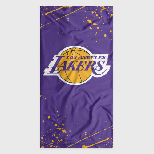 Бандана-труба 3D LA Lakers, цвет 3D печать - фото 7