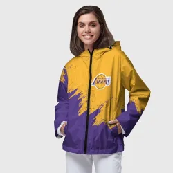 Женская ветровка 3D LA Lakers Лейкерс - фото 2