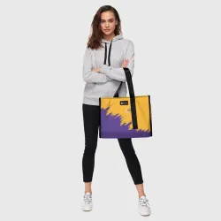 Сумка-шоппер 3D LA Lakers Лейкерс - фото 2