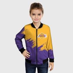 Детский бомбер 3D LA Lakers Лейкерс - фото 2