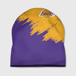 Шапка 3D LA Lakers Лейкерс