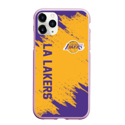 Чехол для iPhone 11 Pro Max матовый LA Lakers