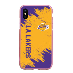 Чехол для iPhone XS Max матовый LA Lakers