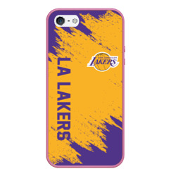 Чехол для iPhone 5/5S матовый LA Lakers