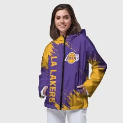 Женская ветровка 3D LA Lakers - фото 2