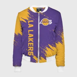 Женский бомбер 3D LA Lakers