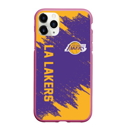 Чехол для iPhone 11 Pro матовый LA Lakers