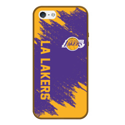 Чехол для iPhone 5/5S матовый LA Lakers