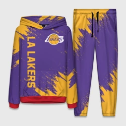 Женский костюм с толстовкой 3D LA Lakers
