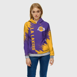 Женская толстовка 3D LA Lakers - фото 2