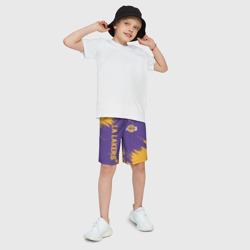 Детские спортивные шорты 3D LA Lakers - фото 2